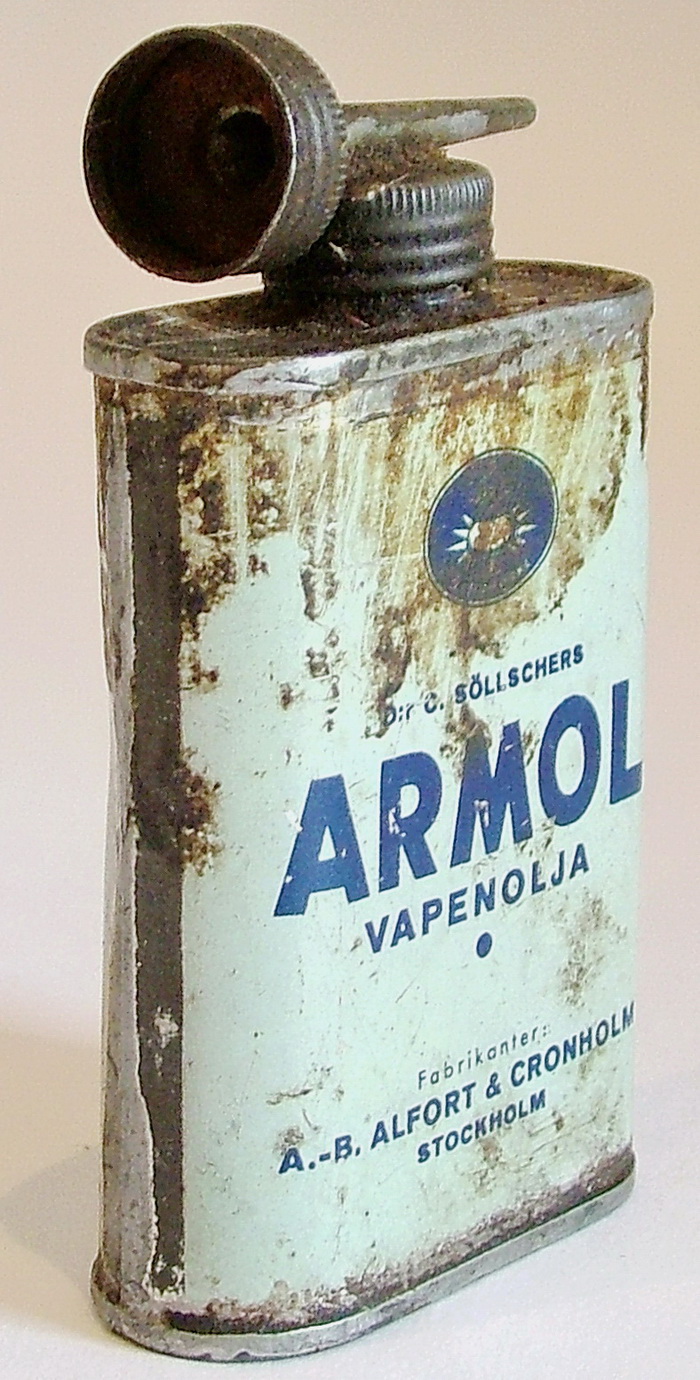 Armol-Waffenöl - Vapenolja, Schweden, Sverige